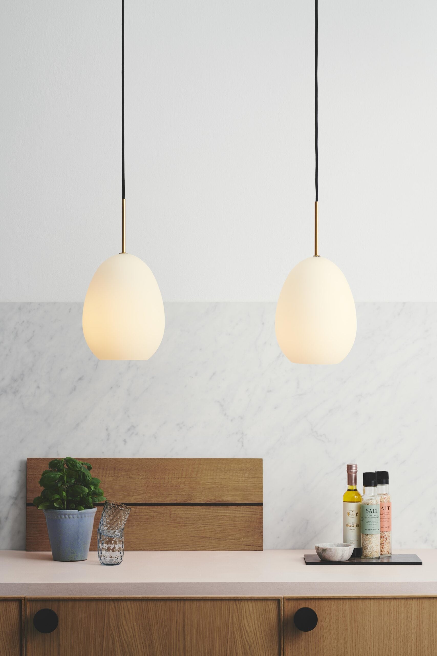 Bodø Pendel Ø14 cm - Opal