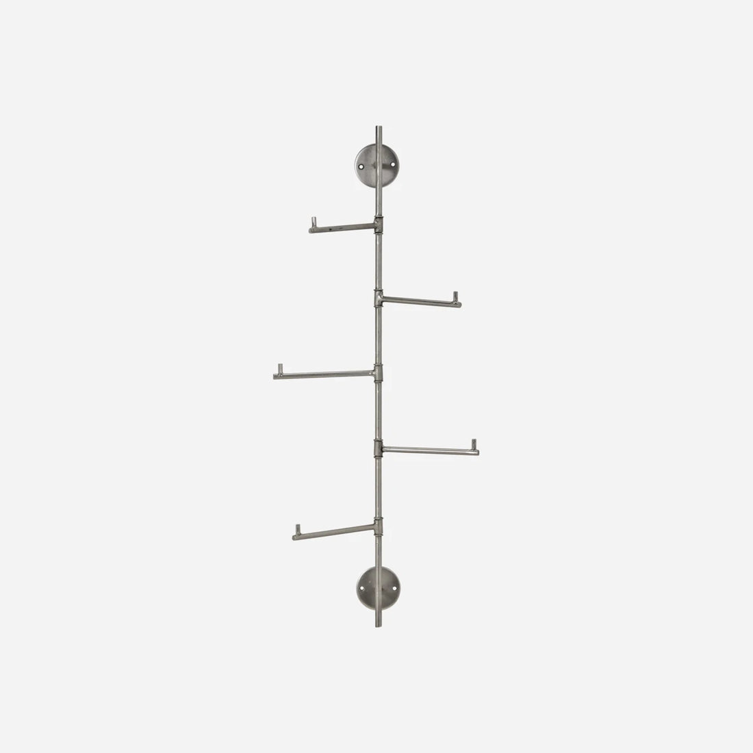 Coat rack, HDFlex, silver finish