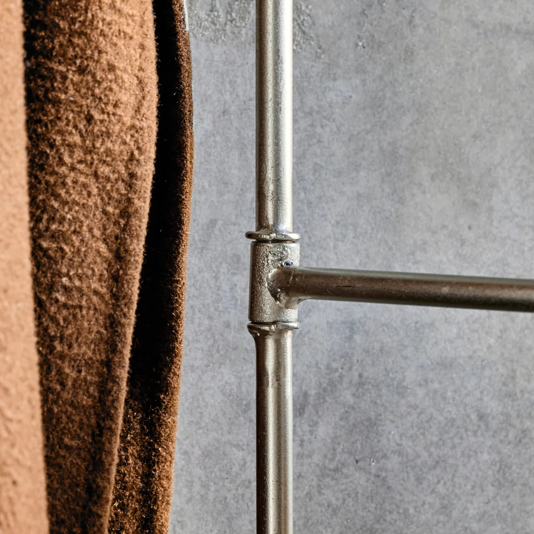 Coat rack, HDFlex, silver finish