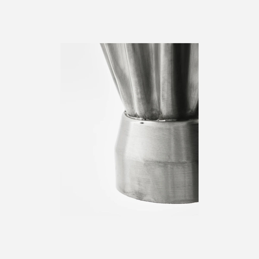 Vase, HDFlood, Brushed silver
