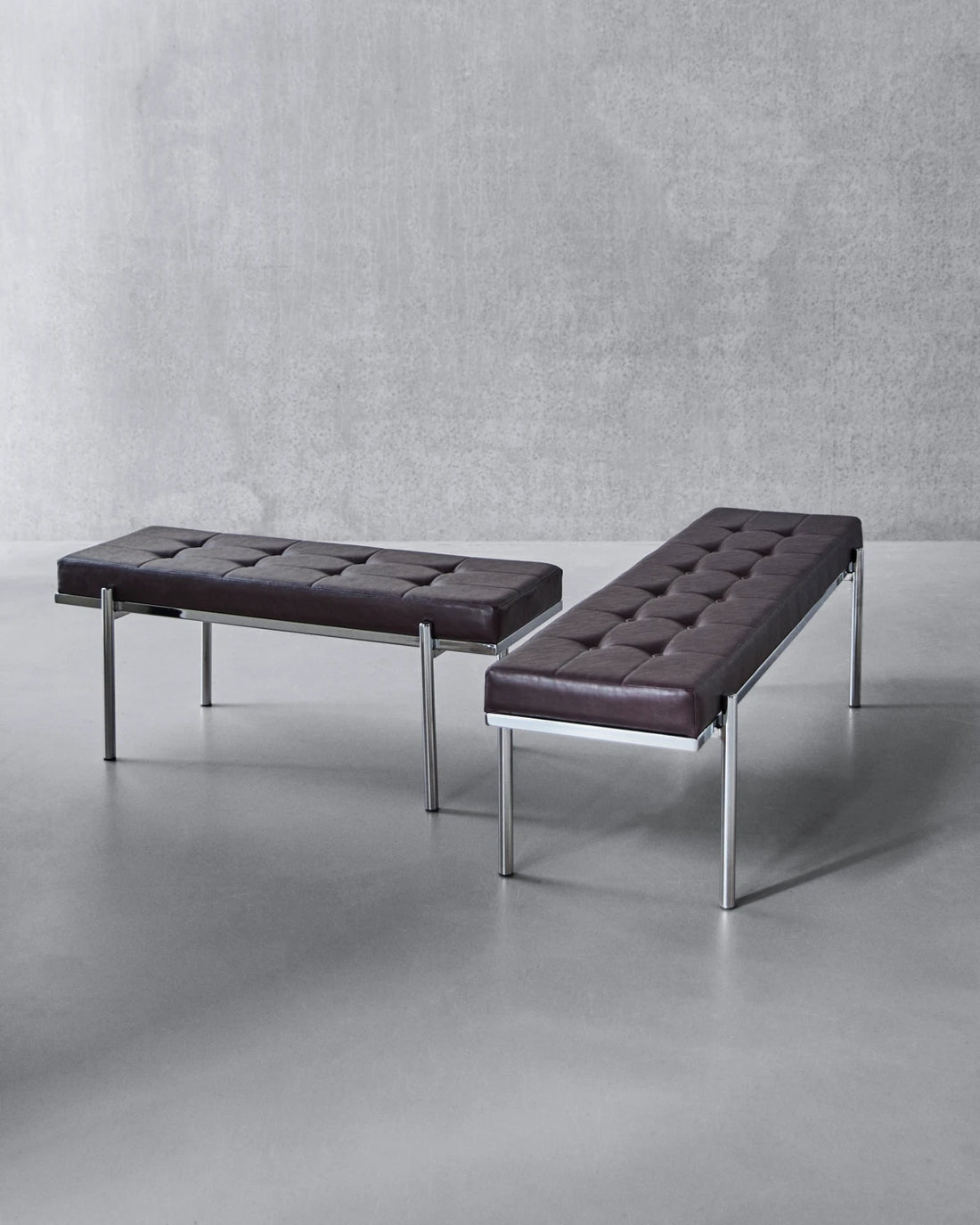 Bench, HDLao, Mulberry, Chrome finish