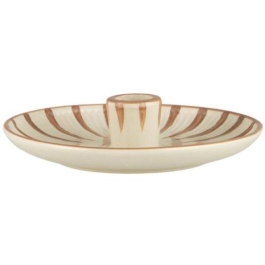 Stage t/2,2 cm lys brune striber håndmalet