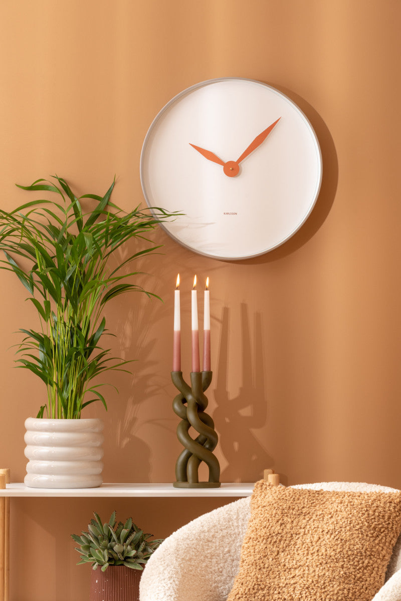 Wall clock Albatros 50cm grey