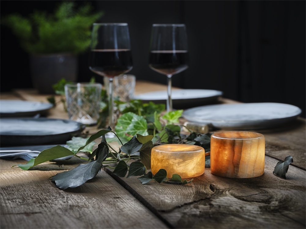 Marble L marmor borðljós