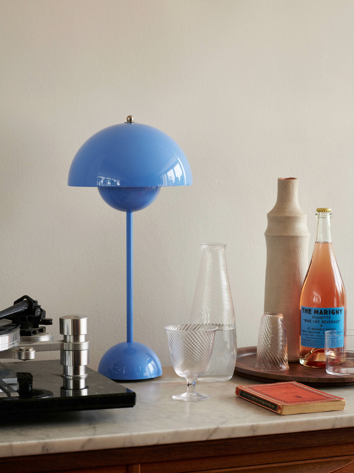 Flowerpot VP3 - Swim blue