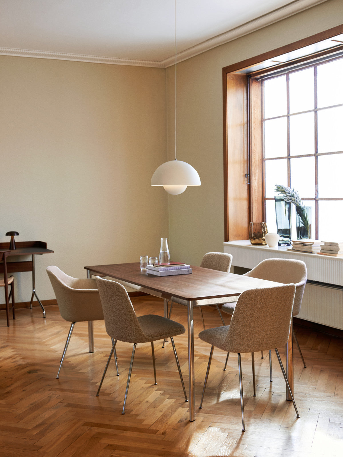 FlowerPot Pendant VP7 Matt White