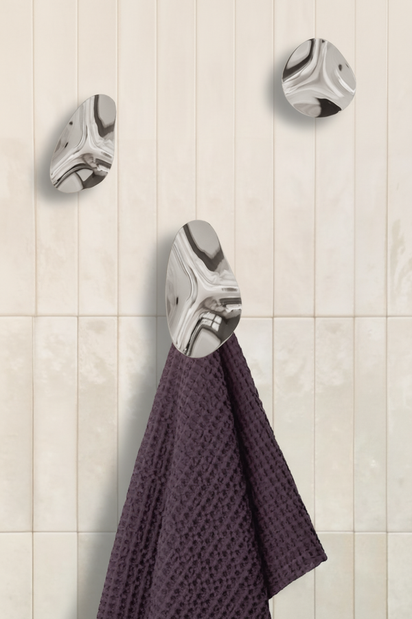 Amalia Hook Oblong Small Chrome