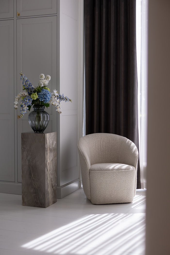Audrey vase large petrol blue