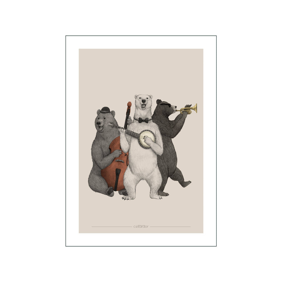 Bearly music 50x70