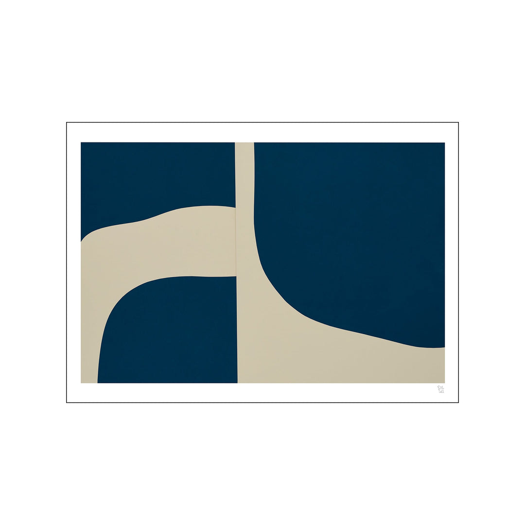 Berit Mogensen Lopez - Petrol 50x70cm