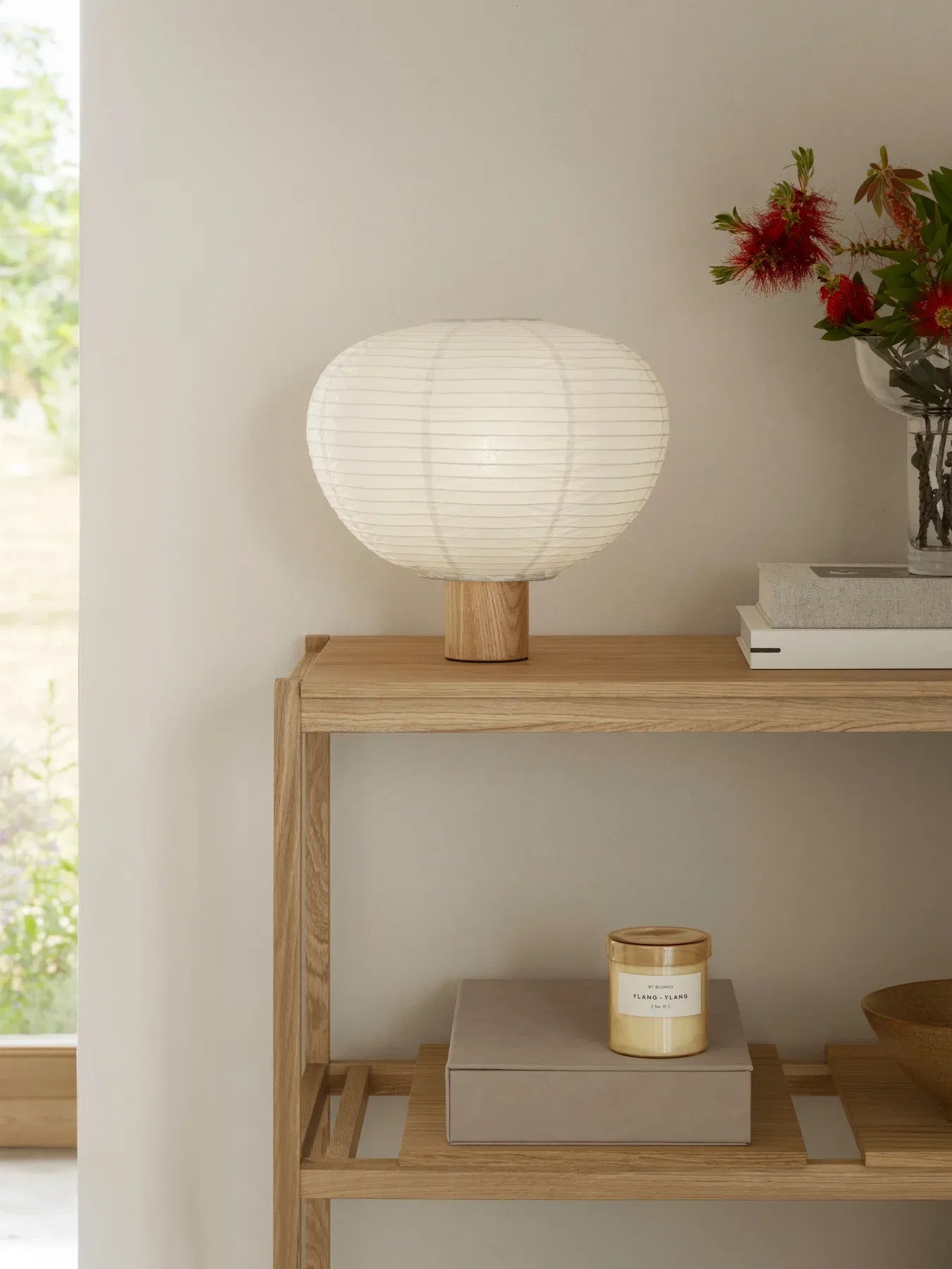 Scented candle valoa misty rose l