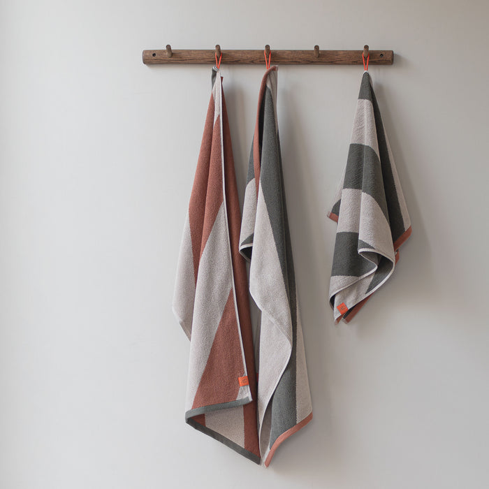 Diagonal 2-pack 40x55cm, Brick