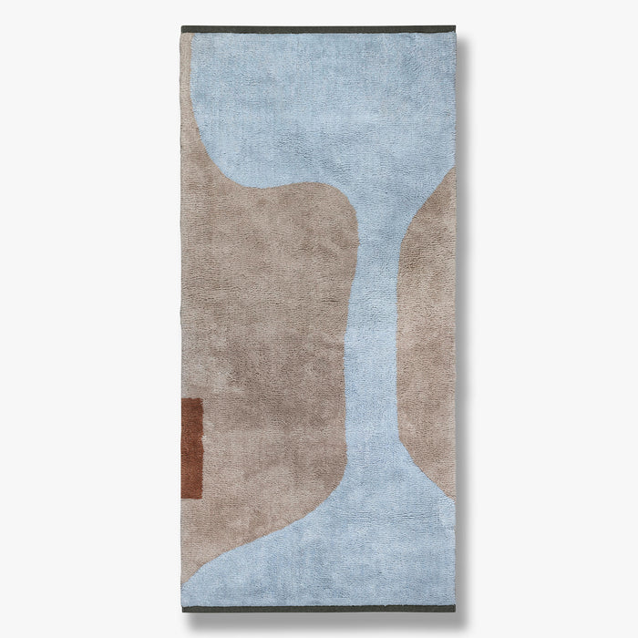 Figura rug 70x150cm, light blue