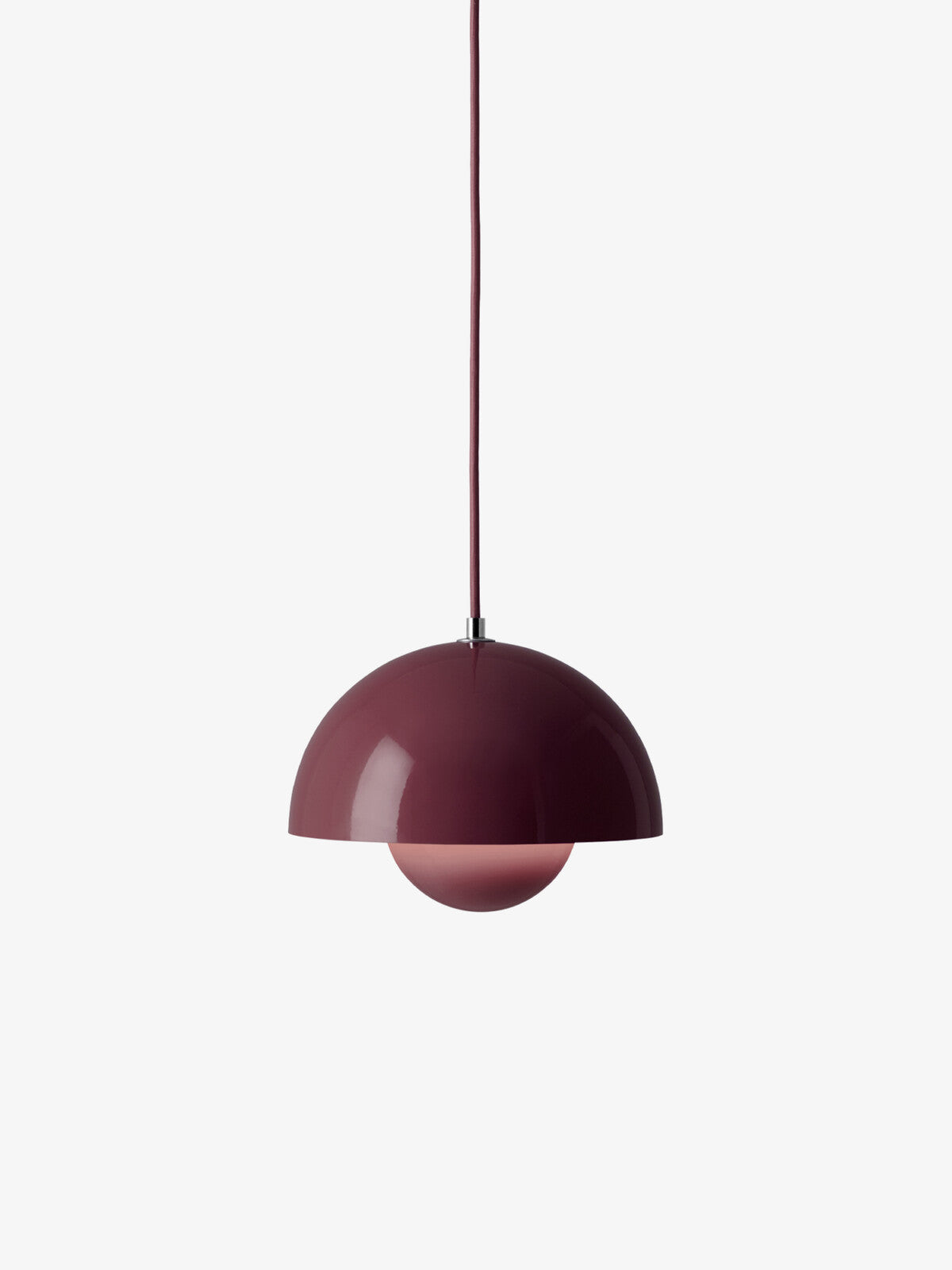 FlowerPot Pendel VP1 - Dark plum