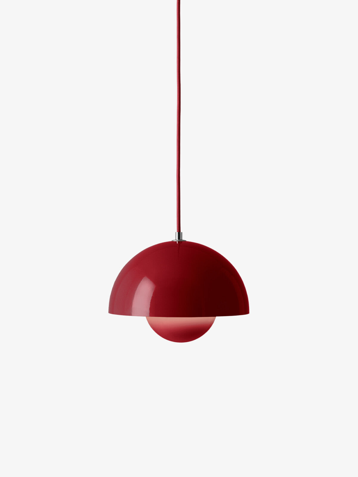 FlowerPot Pendel VP1 - Vermilion red