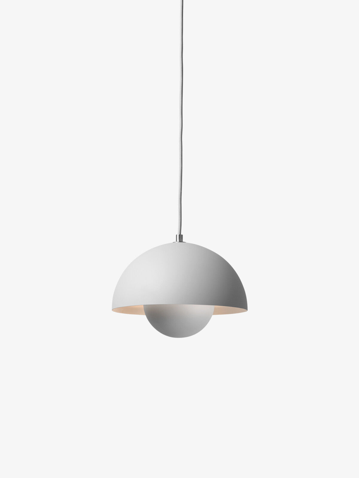 FlowerPot Pendel VP1 - Matt light grey