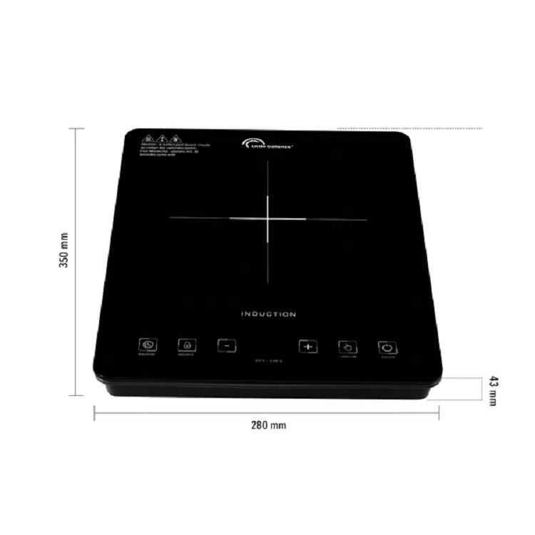 Induktionskogeplade 2000W