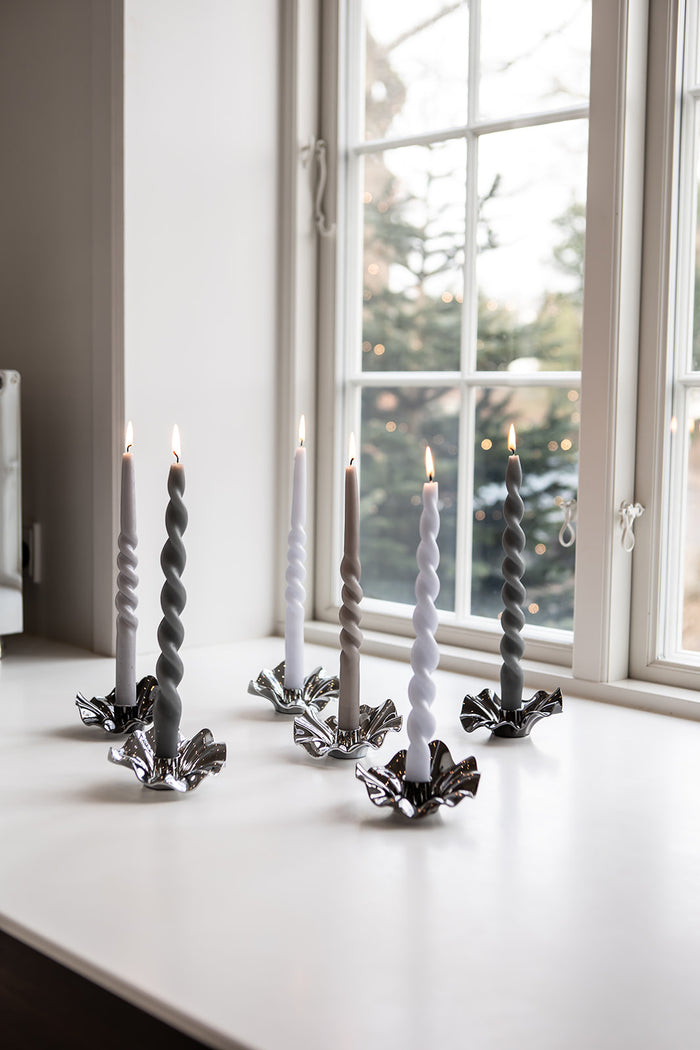 Lea Candle Holder chrome