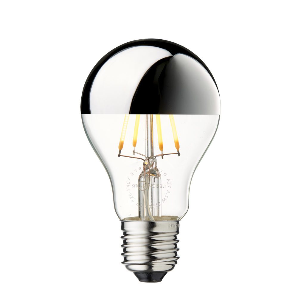 Arbitrary Bulb - Ø60 - Silver - 3,5W