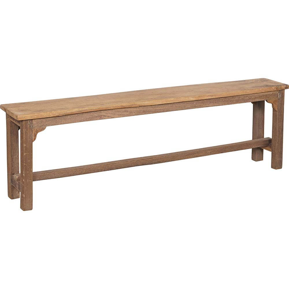 Smuk vintage træbænk