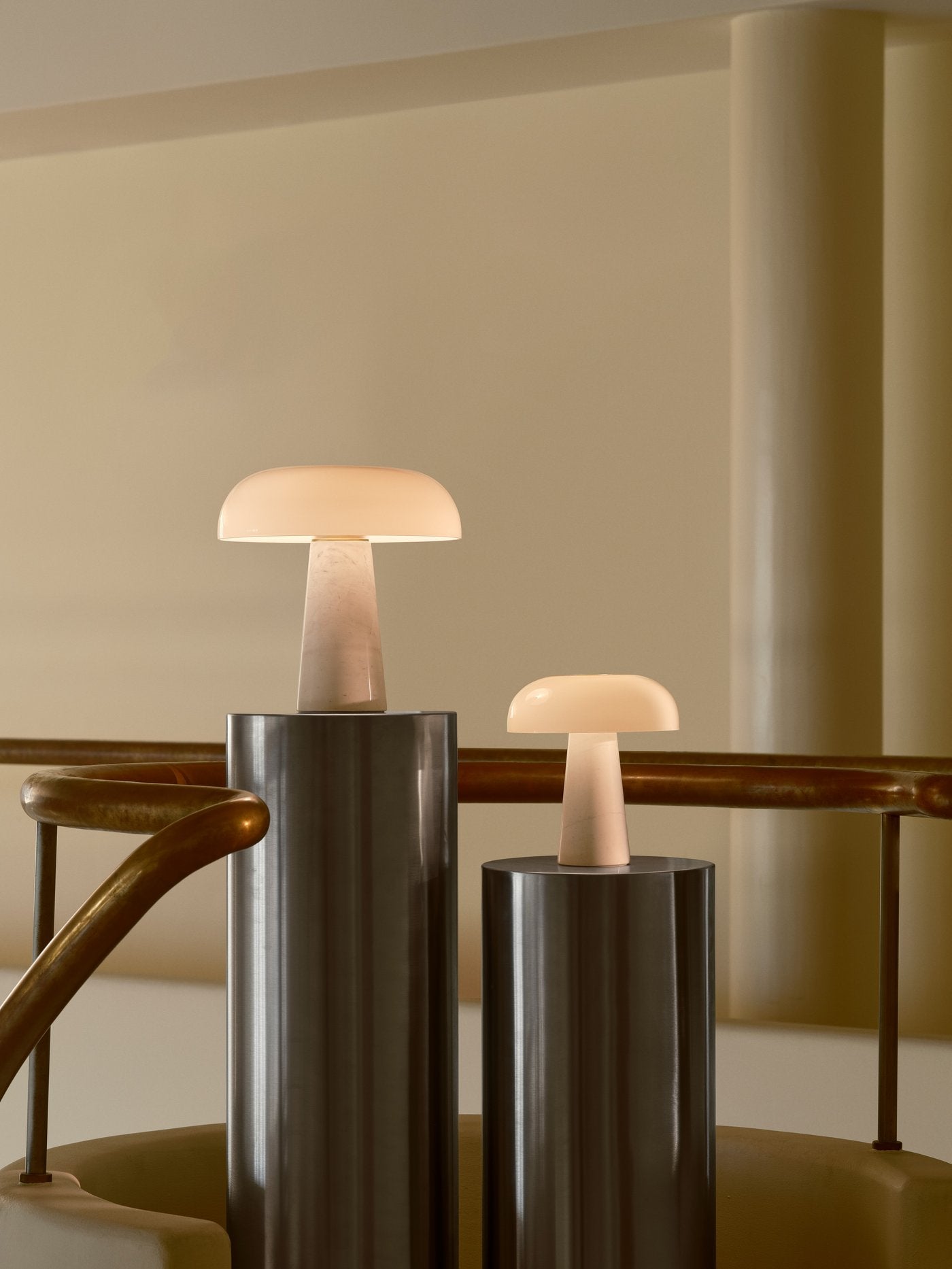 Glossy mini - Bord - Hvid