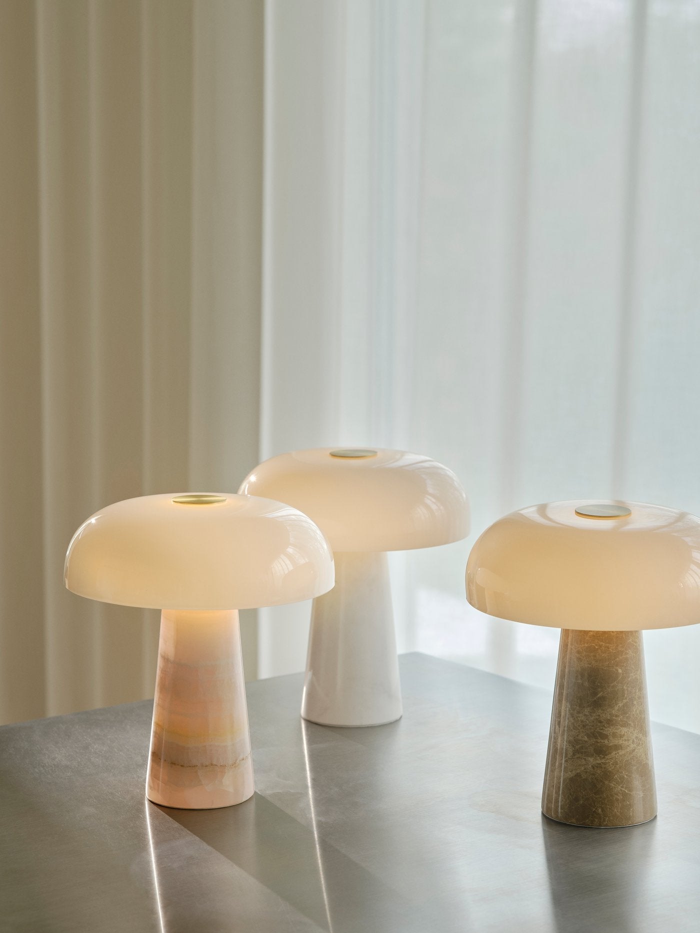 Glossy mini - Bord - Hvid