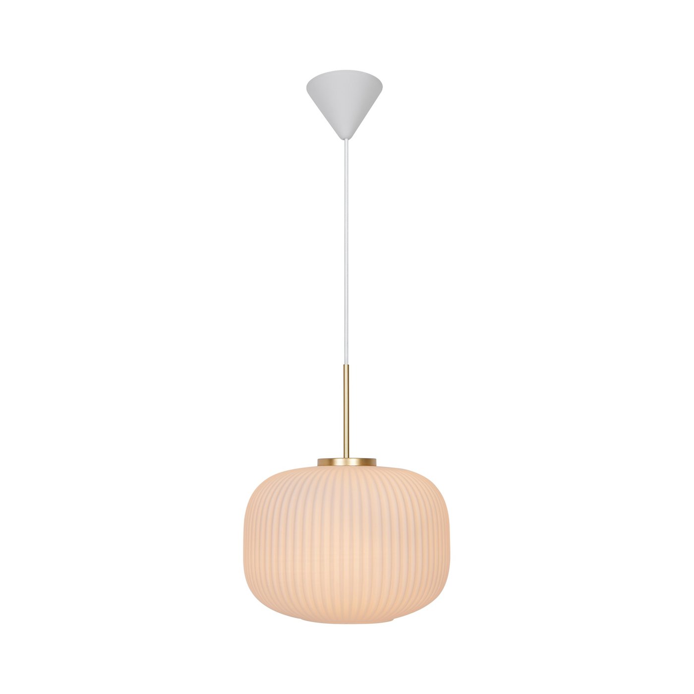 Milford 30 Pendant Opal white