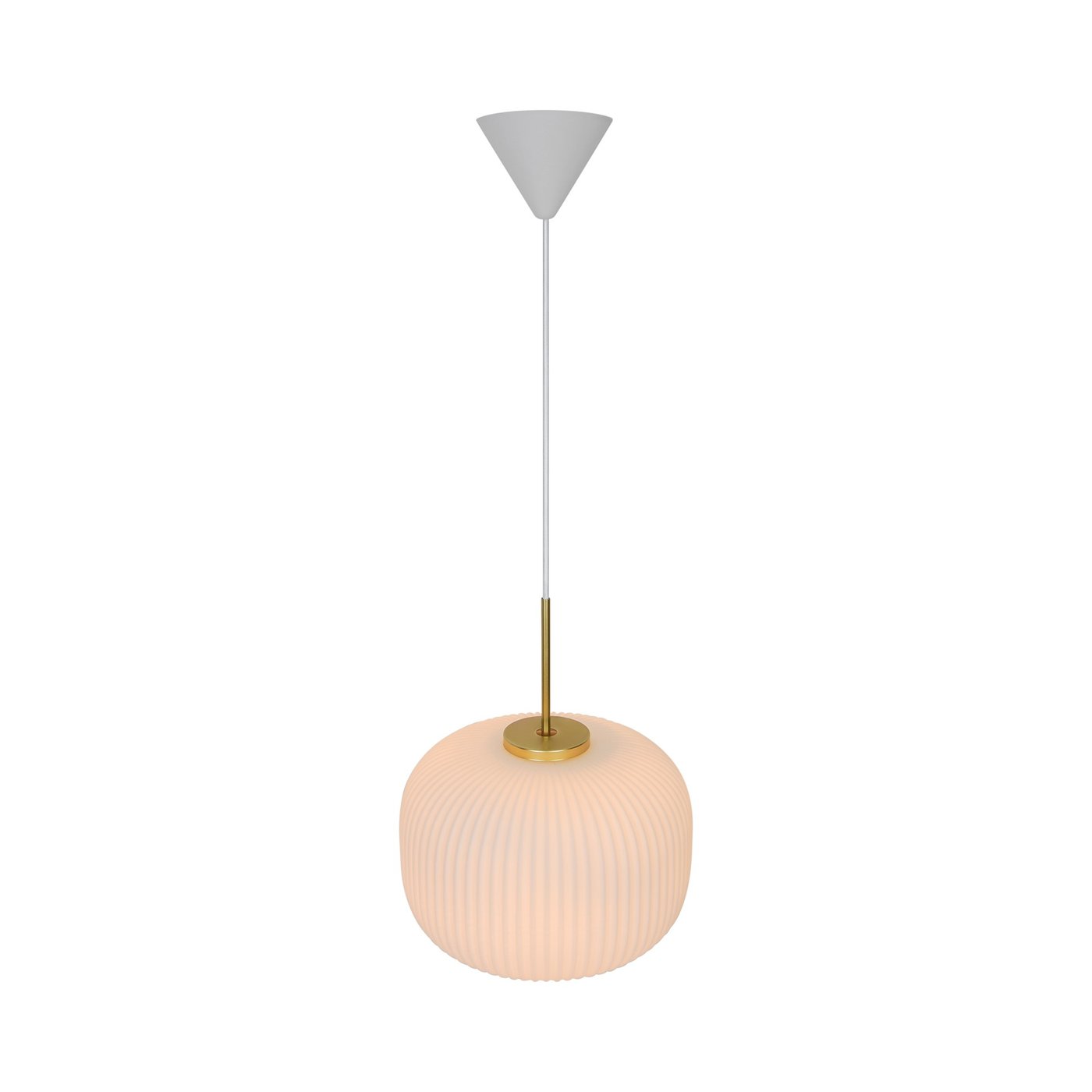 Milford 30 Pendant Opal white
