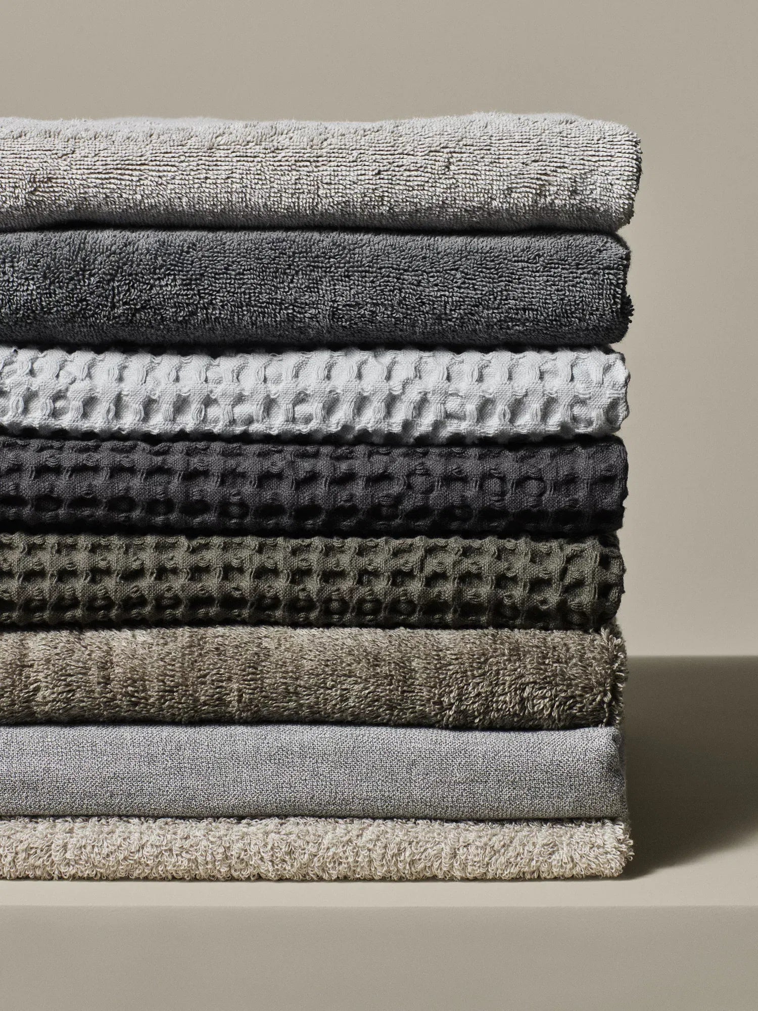 set of 4 guest hand towels riva tan