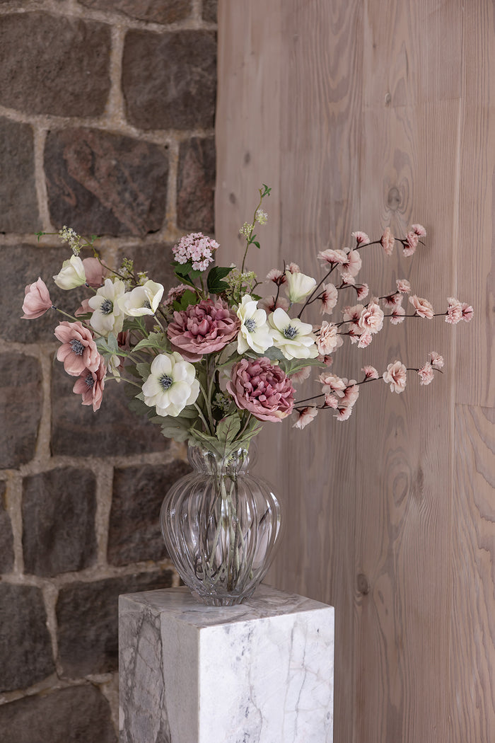 Audrey vase large clear