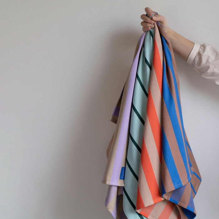 STRIPES 2-pack tea towl, Mint