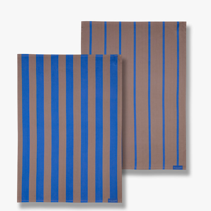 STRIPES 2-pack tea towl, Blush