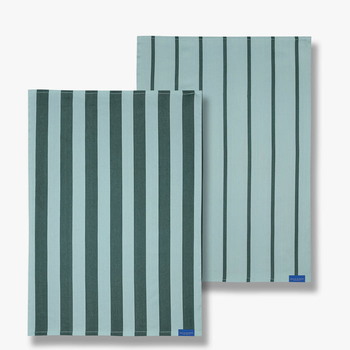 STRIPES 2-pack tea towl, Mint