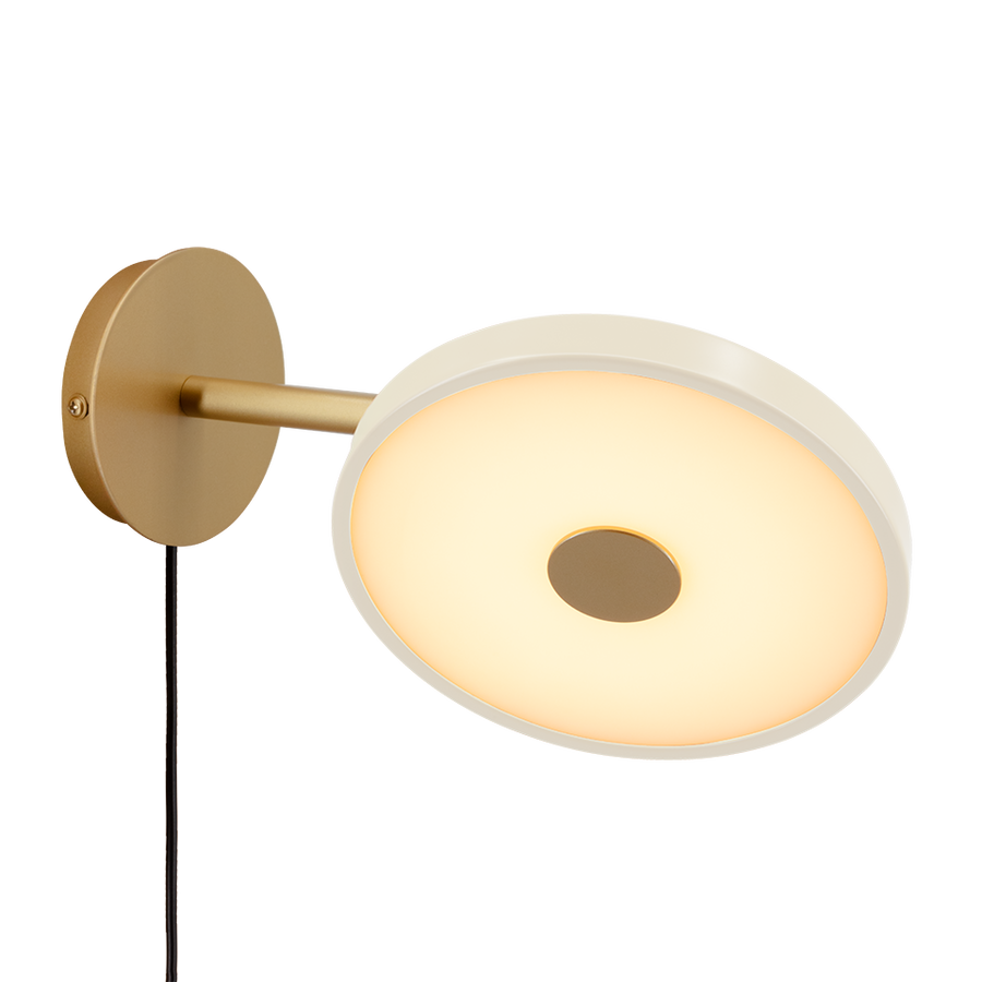 Asteria væglampe pearl white