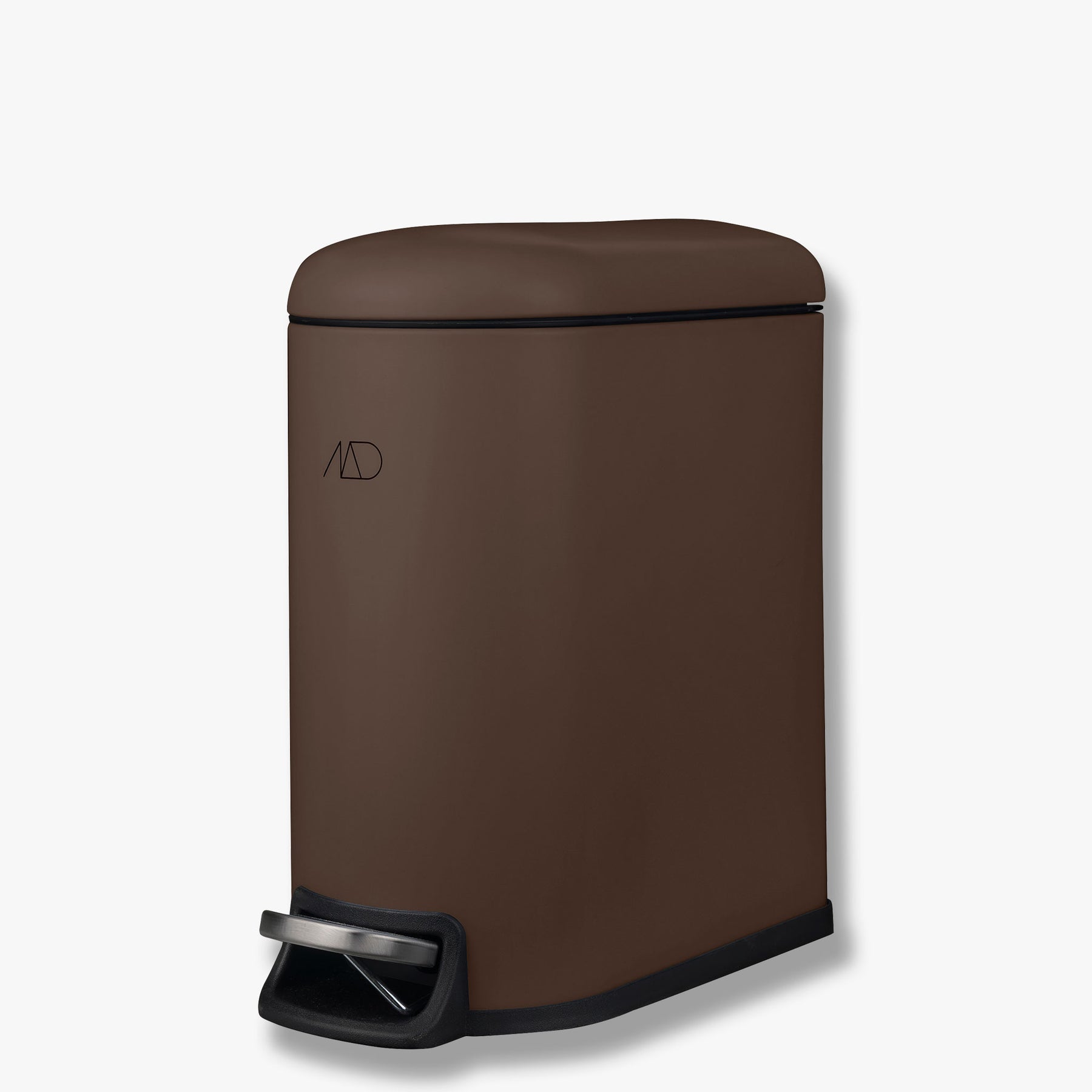 Mini pedal bin, 5L, brown