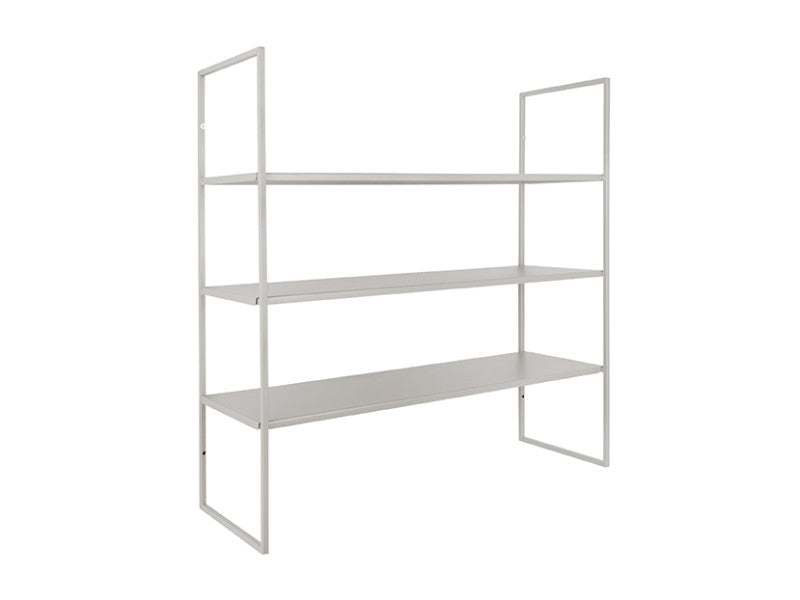 Wall rack level warm gray