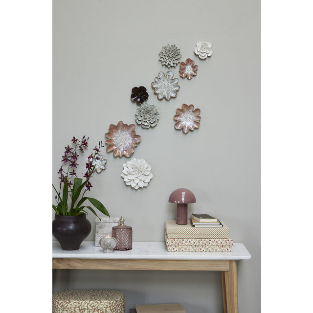 Hilla flower pot 21.5X21.5X18.5 cm. Brown