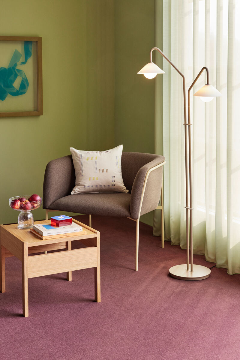 Como Floor Lamp Beige