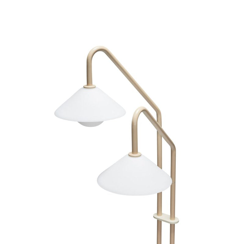 Como Floor Lamp Beige