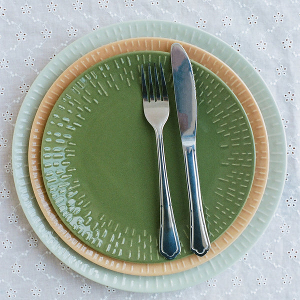 Confetti Olive dessert tall. 21 cm