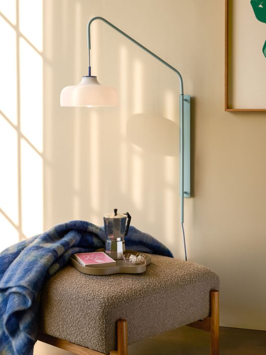 Current wall light blue