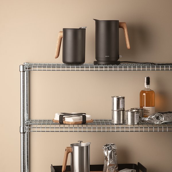 Elkedel 1,5l black Nordic k