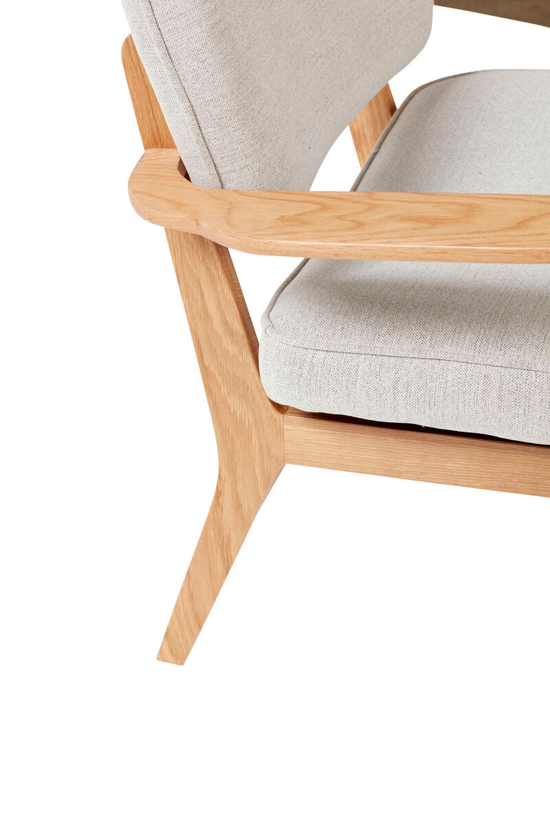 Haze Lounge chair grey/natural