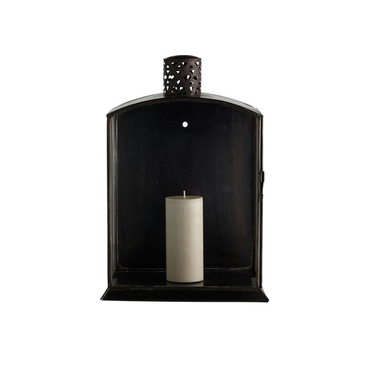 VÆGHÆNGT LANTERNE | TIN | H 43 CM