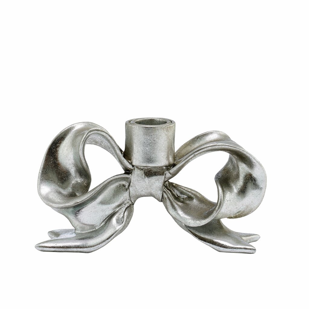Serafina candlestick bow Silver