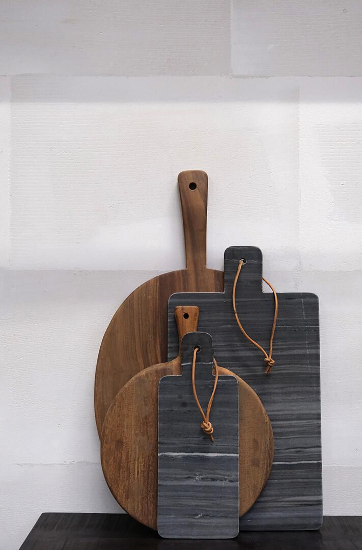 Cristofer stort rundt træbræt