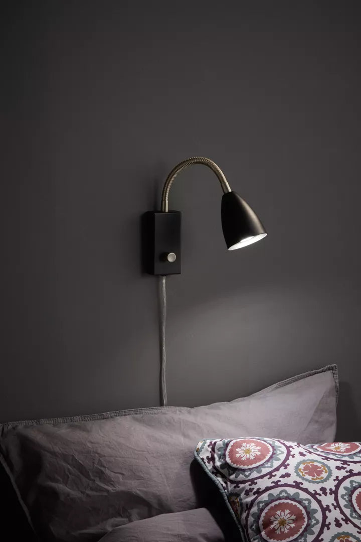 Ciro Wall 1L Black/Steel Flex