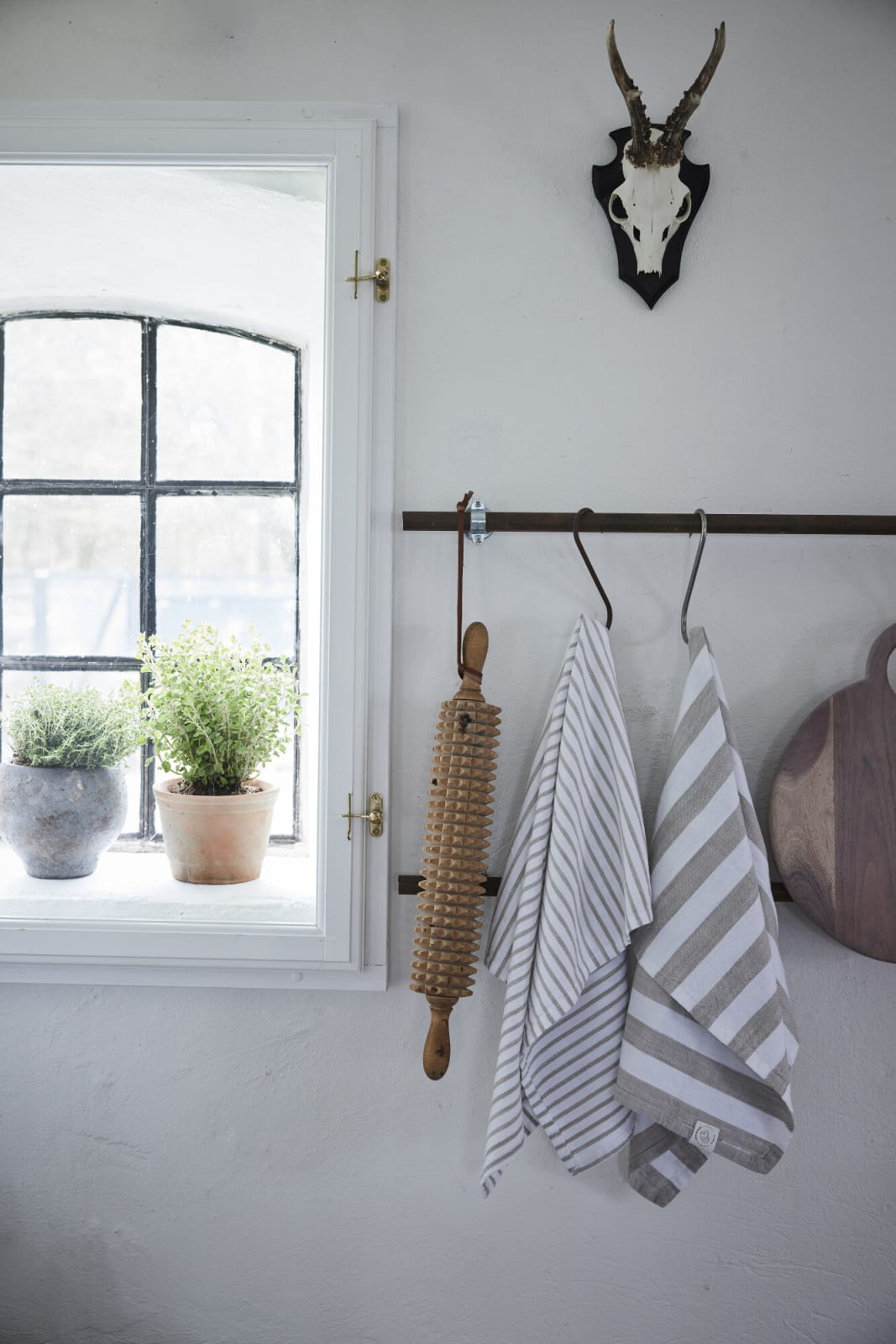 Olovia Kitchen towel 70x50cm off white linen