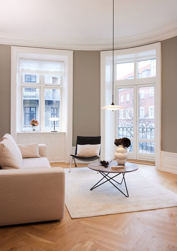 Baroni Pendel Ø40 - Opal/sort