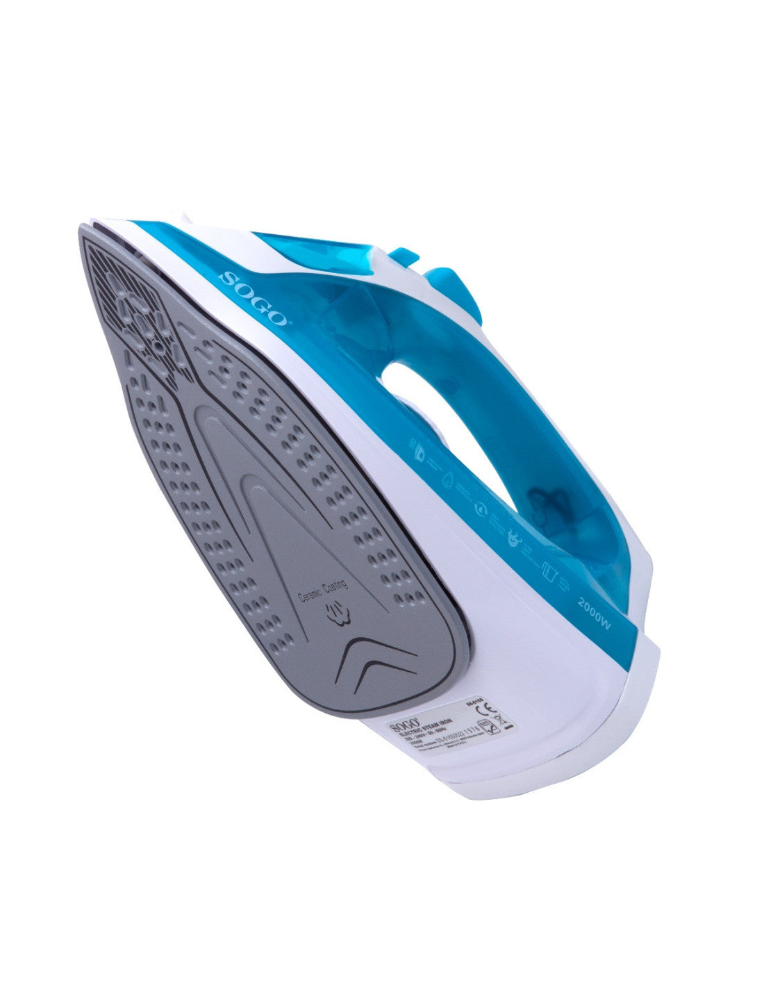 Dampstrygejern 2000w